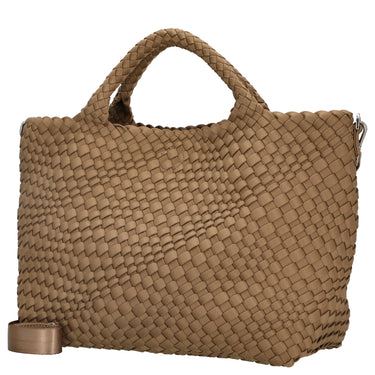 Les Visionnaires Elia Midi Neoweave - Henkeltasche 46 cm (sand) - Ansicht 2