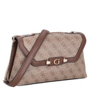 Guess Lindsey XBody Flap - Umhängetasche 27 cm (latte logo) - Ansicht 5
