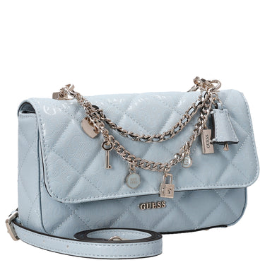 Guess Libby Flap - Umhängetasche 23 cm (aqua) - Ansicht 5