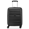Delsey Paris Comete 4 - 4-Rollen-Kabinentrolley Slim S 55 cm erw. (schwarz)