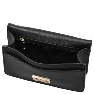 Seidenfelt Roros East-West - Umhängetasche 23 cm (black/gold) - Ansicht 6