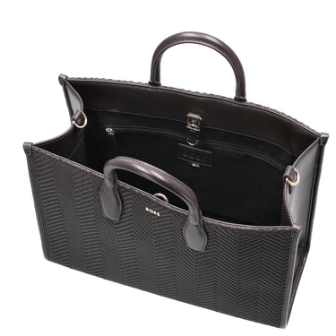 BOSS Sandy Medium Tote - Handtasche 36 cm (dark brown) - Ansicht 6