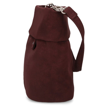 zwei Mademoiselle M8 - Schultertasche 25 cm (nubuk-bordeaux) - Ansicht 3