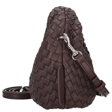 Les Visionnaires Greta Micro Weave Silky - Henkeltasche 20 cm (aubergine) - Ansicht 3