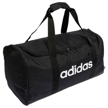 adidas Linear - Sporttasche M 56 cm (black/black/white) - Ansicht 2