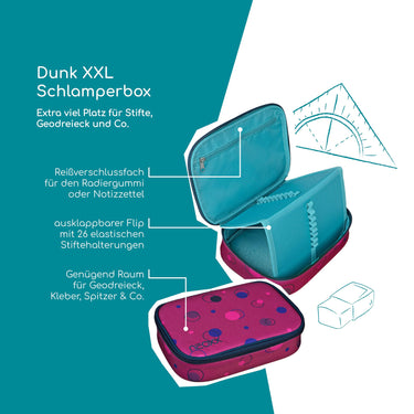 Neoxx DUNK - Schlampermäppchen XXL 23.5 cm (Bubble me around) - Ansicht 5