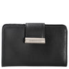 Mandarina Duck Hera 3.0 - Cartera con botón de presión 14 cm (black)