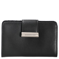 Mandarina Duck Hera 3.0 Börse mit Druckknopf 14 cm (black)