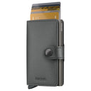 Secrid Miniwallet Matte Satin - Geldbörse 6cc 10.2 cm (steel) - Ansicht 2