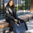 reisenthel shopping loopshopper L - Einkaufstasche mit Bügel 46 cm (twist navy) - Ansicht 4