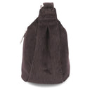zwei Mademoiselle M70 - Umhängetasche 34 cm (cord-espresso) - Ansicht 5