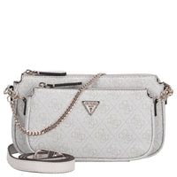 Guess Noelle II DBL - Umhängetasche 24 cm (bone logo)