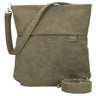 zwei Mademoiselle M12 - Schultertasche 32 cm (nubuk-mud)