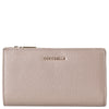 Coccinelle Metallic Soft - Cartera 12cc 16 cm (warm taupe)