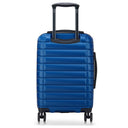 Delsey Paris Shadow 5.0 - 4-Rollen-Kabinentrolley mit Vortasche S 55 cm erw. USB (blau) - Ansicht 4