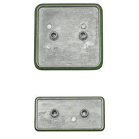 Stratic BUZZ - Ersatz-Logoplatten-Set Vorder- und Rückseite (green) - Ansicht 2