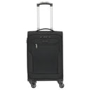D&N Travel Line 6804 - 4-Rollen-Kabinentrolley S 55 cm (schwarz)
