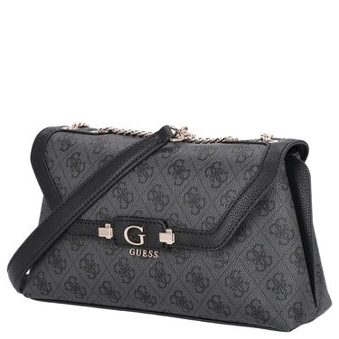 Guess Lindsey XBody Flap - Umhängetasche 27 cm (coal logo) - Ansicht 2