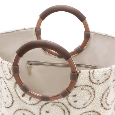 reisenthel shopping loopbag hobo - Einkaufstasche mit Bügel 63.5 cm (smiley teddy chocolate) - Ansicht 4