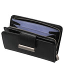 Mandarina Duck Hera 3.0 Börse mit Druckknopf 14 cm (black) - Ansicht 2
