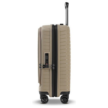 Stratic Novium ML - 4-Rollen-Kabinentrolley mit Vortasche 55 cm erw. (sand) - Ansicht 3