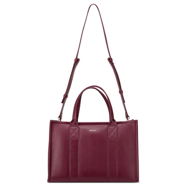 Delsey Paris Le Cuir Graine - Umhängetasche 36 cm (bordeaux) - Ansicht 4