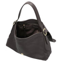abro Carina - Schultertasche 26 cm (dark brown) - Ansicht 6