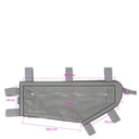Acepac Zip Frame Bag MKII M 3.5 - Rahmentasche (Bikepacking) 26 cm (grau) - Ansicht 3