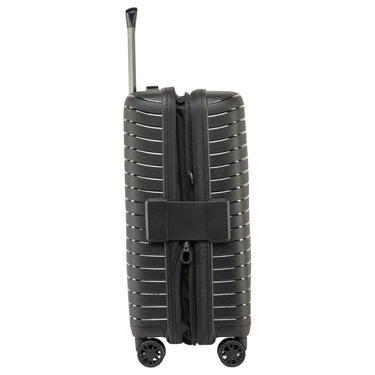 Stratic Novium SL - 4-Rollen-Kabinentrolley 55 cm erw. (black) - Ansicht 6