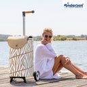 Andersen Unus Shopper Fun Tyra - Einkaufstrolley 59 cm (zebra) - Ansicht 7