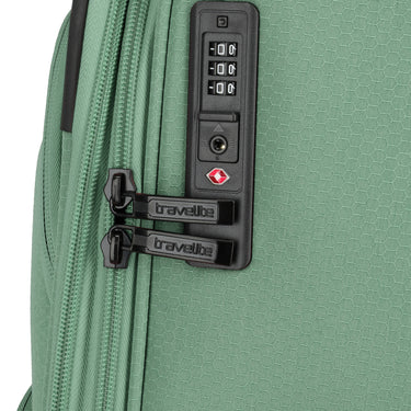 Travelite Kick Off - 4-Rollen-Trolley M 67 cm erw. (Sage Green) - Ansicht 11