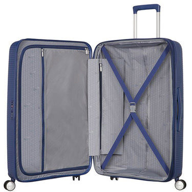 American Tourister Soundbox - 4-Rollen-Trolley 67 cm erw. (blau) - Ansicht 7