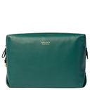 Delsey Paris Le Cuir Lisse - Kulturbeutel 25 cm (grün)