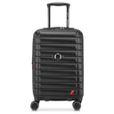 Delsey Paris Elegance - 4-Rollen-Kabinentrolley S 55 cm erw. (schwarz)