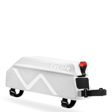 Cyclite Top Tube Bag / 03 - Rahmentasche (Bikepacking) 25 cm (light grey) - Ansicht 2