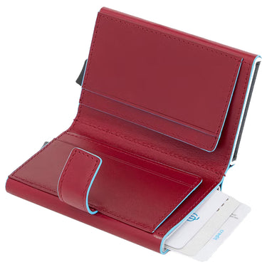 Piquadro Blue Square - Kreditkartenetui 10cc 10 cm RFID (red) - Ansicht 5
