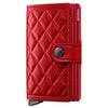 Secrid Miniwallet Emboss Diamond - Kreditkartenetui 10.2 cm RFID (red+)