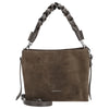 Coccinelle Boheme Suede - Shoulder Bag 23 cm (fango/fango)