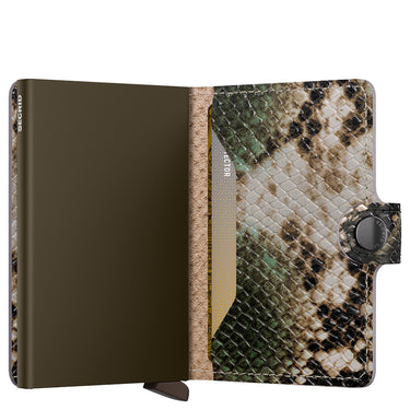 Secrid Miniwallet Serpent - Geldbörse 6cc 10.2 cm RFID (green)