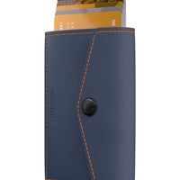 Secrid Envelope Matte - Geldbörse 8cc 10.2 cm RFID (night blue-orange) - Ansicht 2
