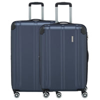Travelite City - 4-Rollen Trolley Set 2tlg. (marine)