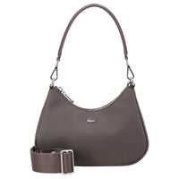 Lacoste Daily City - Schultertasche S 23 cm (dark brown)