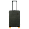 Brics BY Ulisse - Trolley de 4 ruedas 65 cm expandible (olive)