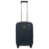 Brics Taormina - Trolley de cabina con 4 ruedas S 55 cm erw. USB (blau)