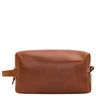 Buckle & Seam Everest - Kulturbeutel 22 cm (cognac)