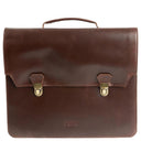 Buckle & Seam Notes - Aktentasche 15" 40 cm (braun)