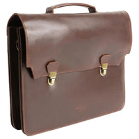 Buckle & Seam Notes - Aktentasche 15" 40 cm (brown-dots) - Ansicht 2