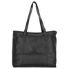 bugatti Elsa - Bolso shopper de cuero 42 cm (black)