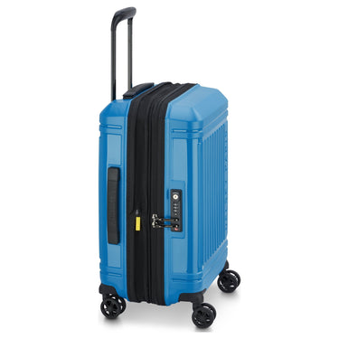 Delsey Paris Lutece SE - 4-Rollen-Kabinentrolley S 55 cm erw. (pfauenblau) - Ansicht 6