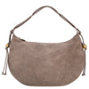 Coccinelle Thess Suede Bim - Shoulder Bag 38 cm (warm taupe)